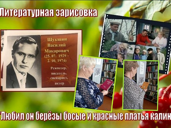 Литературная зарисовка «Жил народной радостью и болью»
